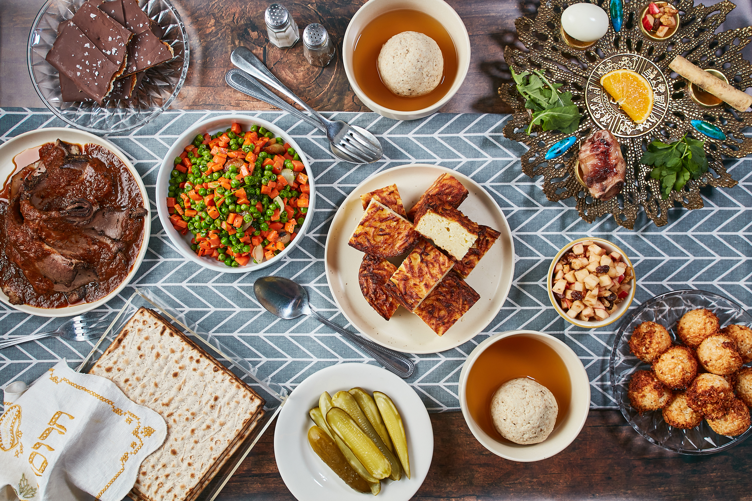 Sous-vide Brisket, Matzah Pizza And Rosewater Marzipan — A Guide To Delicious Passover Food (Yes, Really) In LA - Vimarsana News