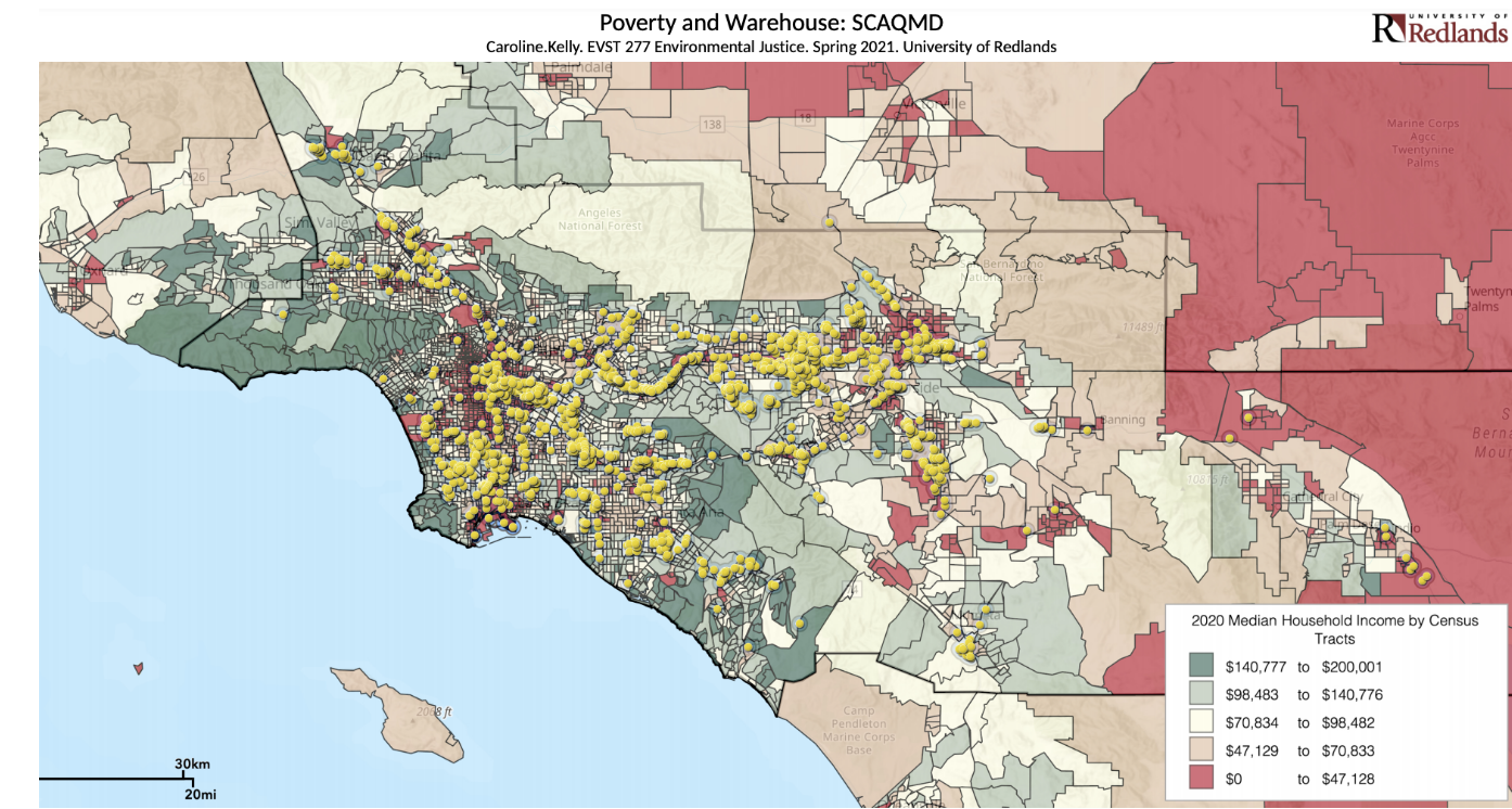 Weaponizing Maps In The Social Justice Struggle To Limit Warehouse Emissions - Vimarsana News