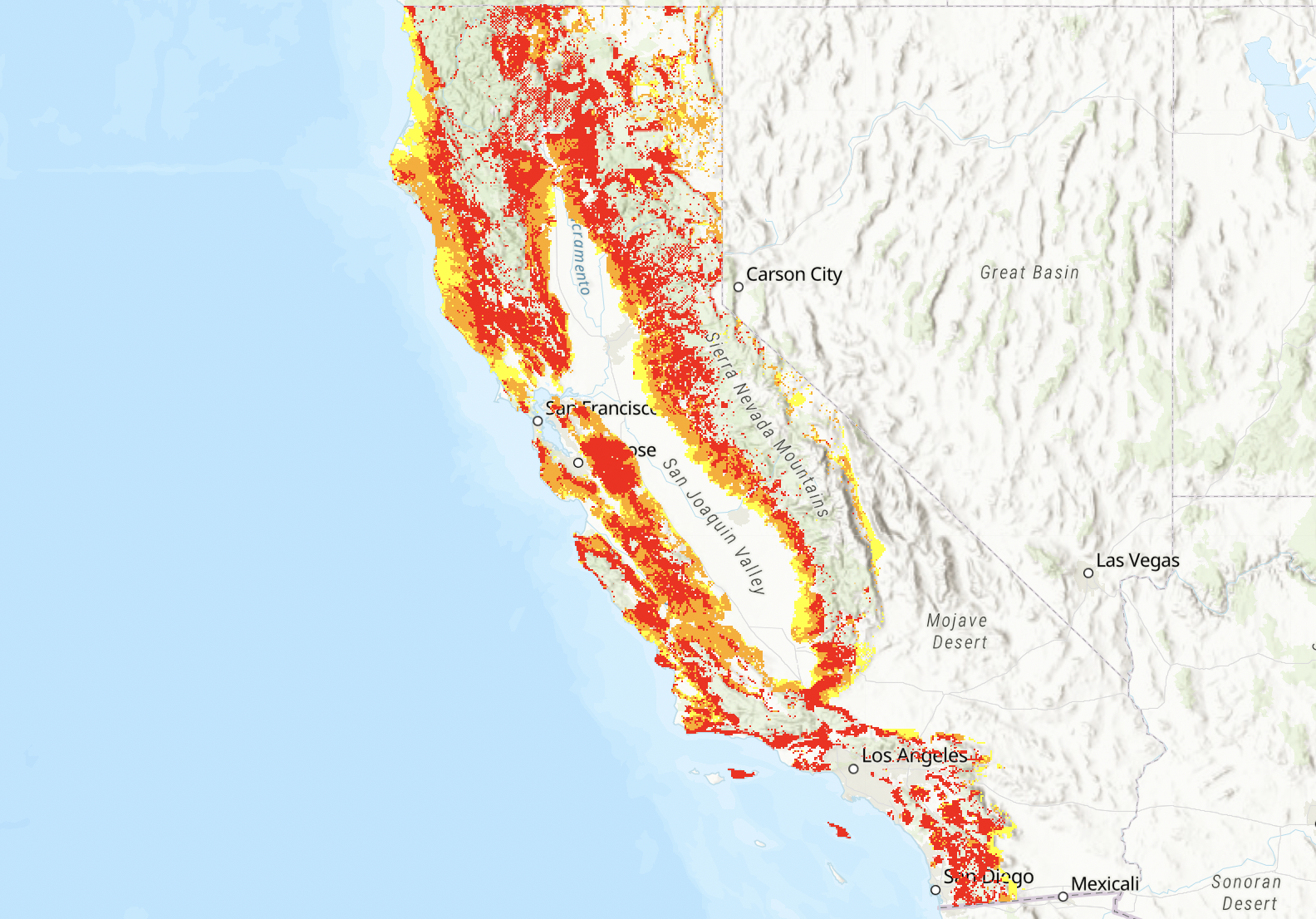 California's New Fire Hazard Map Is Out - Vimarsana News